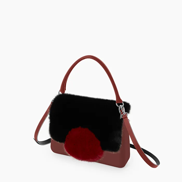 O bag glam rojo rub