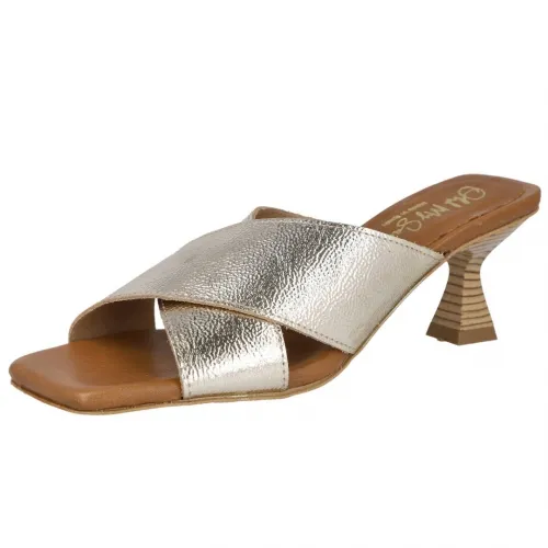 OH! MY SANDALS 5368 Zuecos de tacón medio mujer