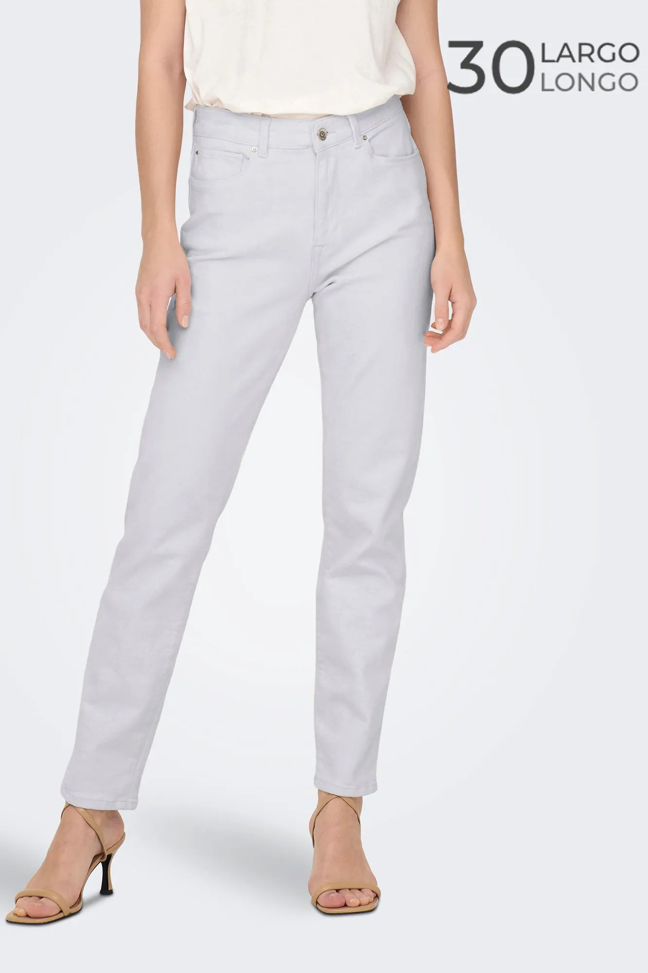 Only Jeans Slim Tiro Alto