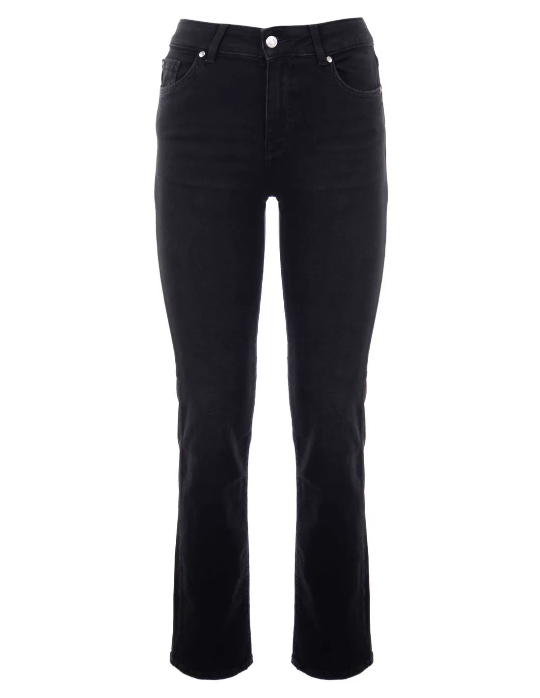 ONLY  VAQUEROS NEGROS ONLALICIA REGULAR STRT 15252221 MUJER