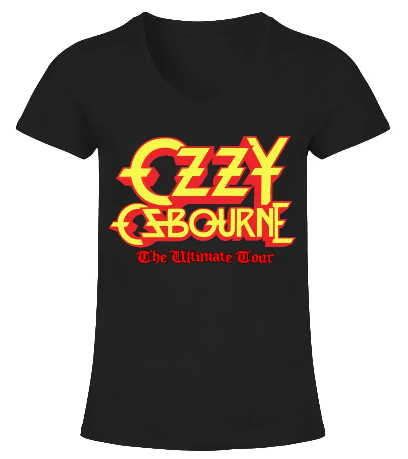 Ozzy Osbourne BK (26) Camiseta cuello pico Mujer