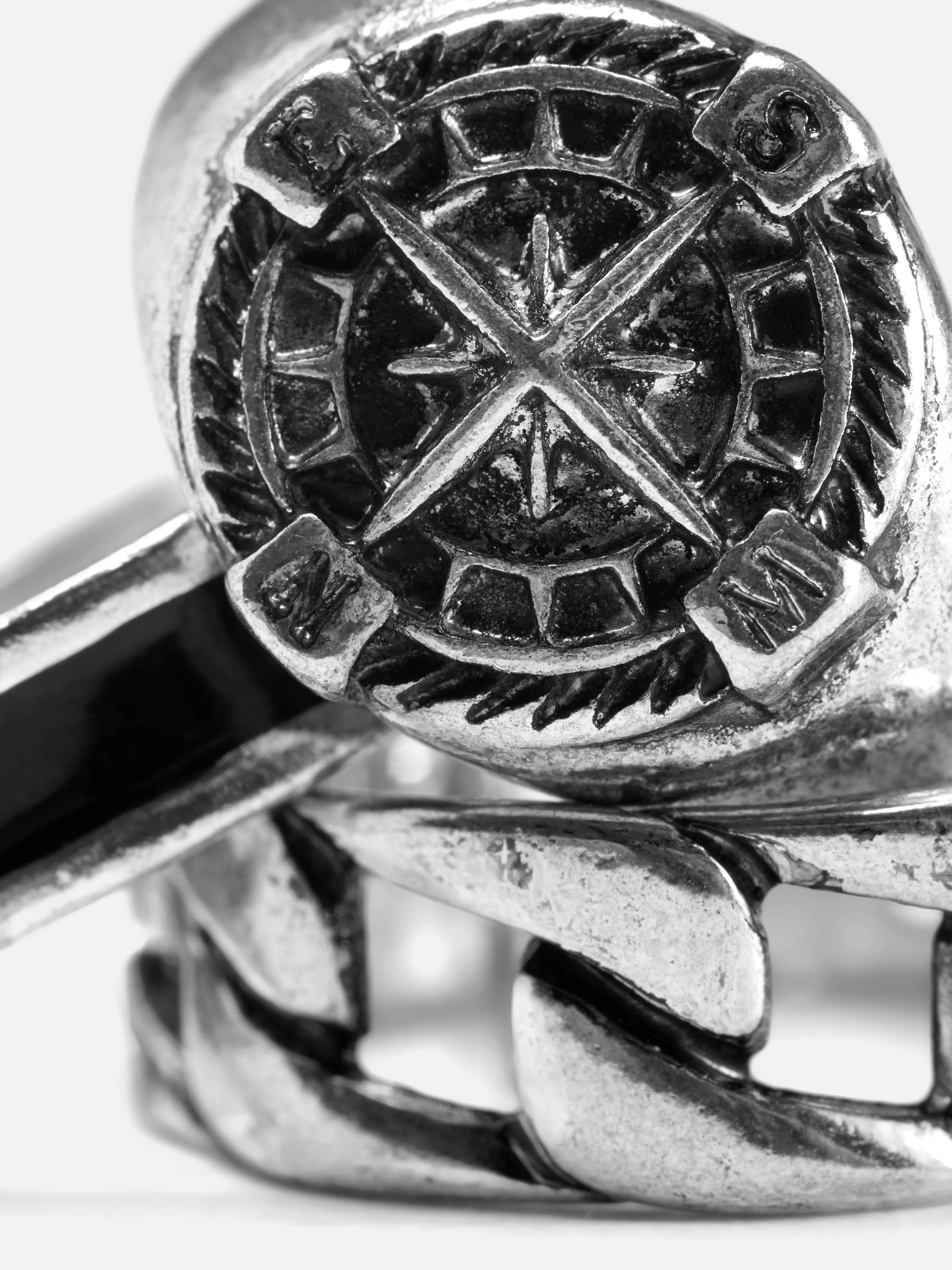 Pack de 3 anillos con la estrella polar