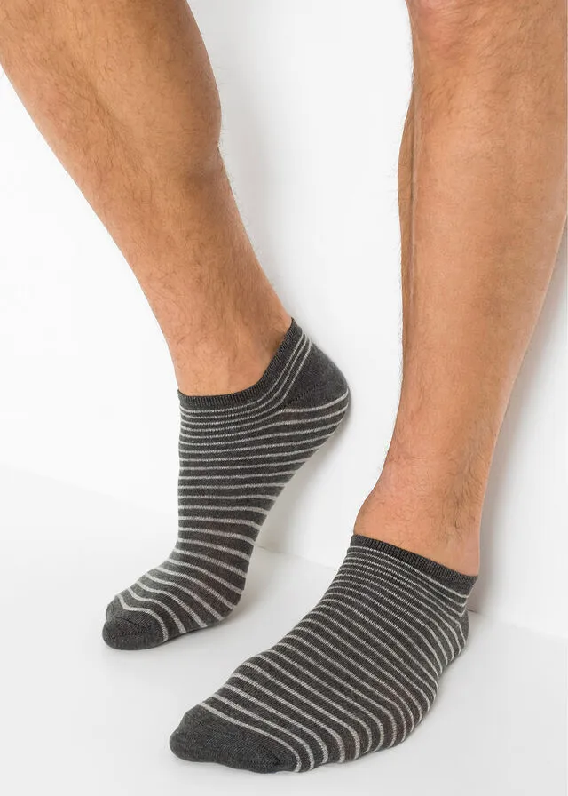 PACK DE 8 PARES DE CALCETINES DEPORTIVOS NEGROGRISBLANCO