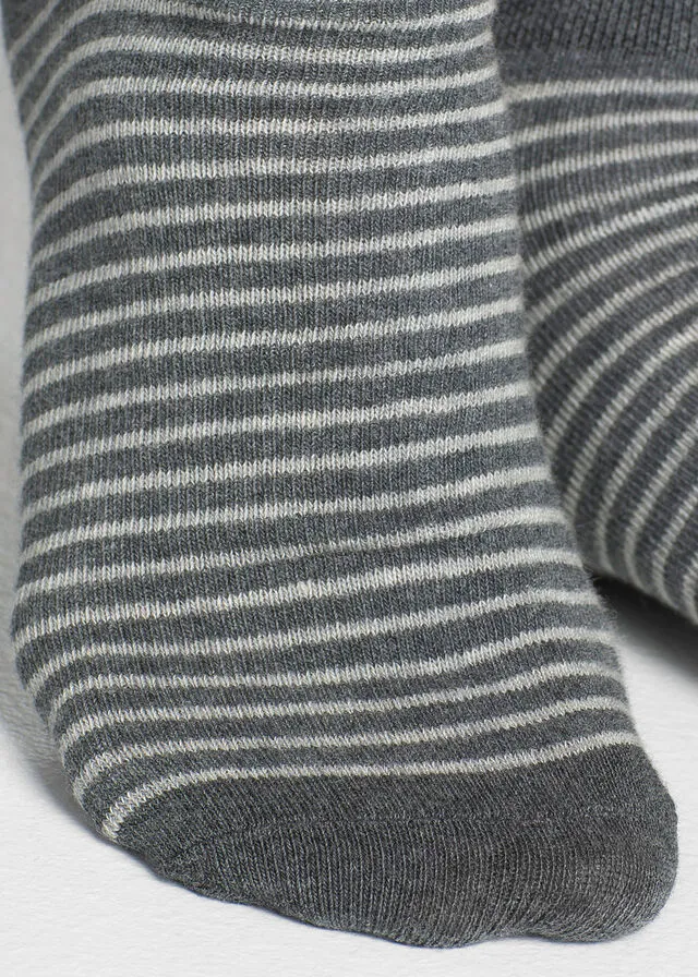 PACK DE 8 PARES DE CALCETINES DEPORTIVOS NEGROGRISBLANCO