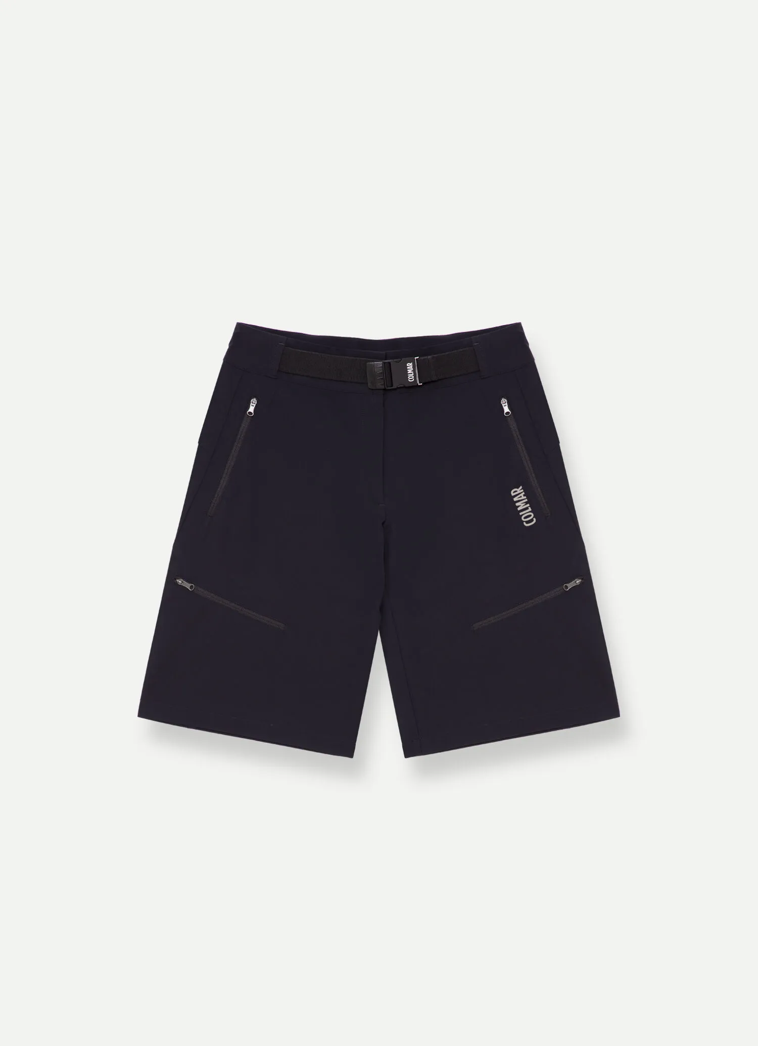 Pantalón corto multibolsillos con cremallera