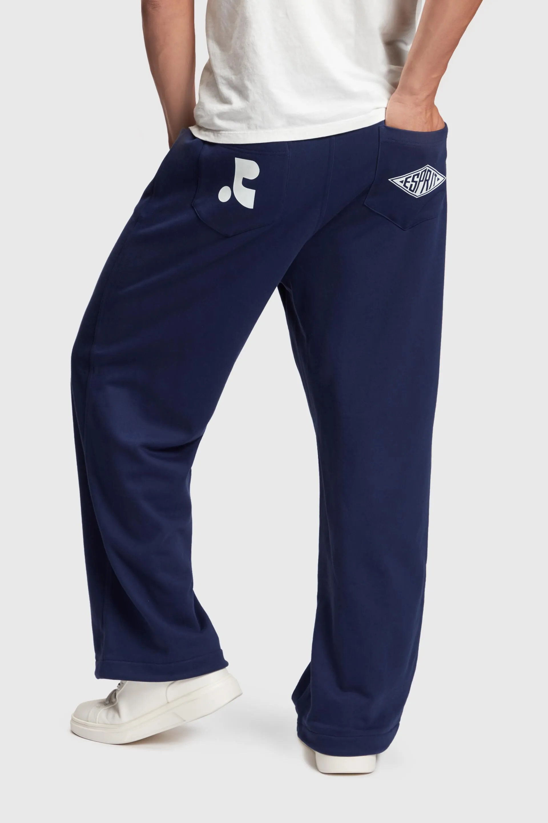 Pantalón estilo jogger en tejido jersey