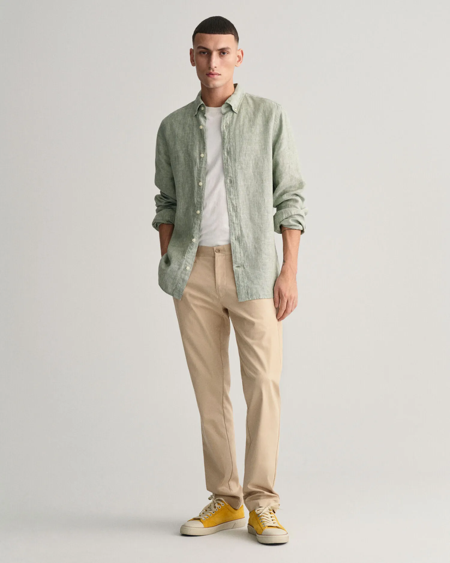 Pantalones chinos deportivos Slim Fit