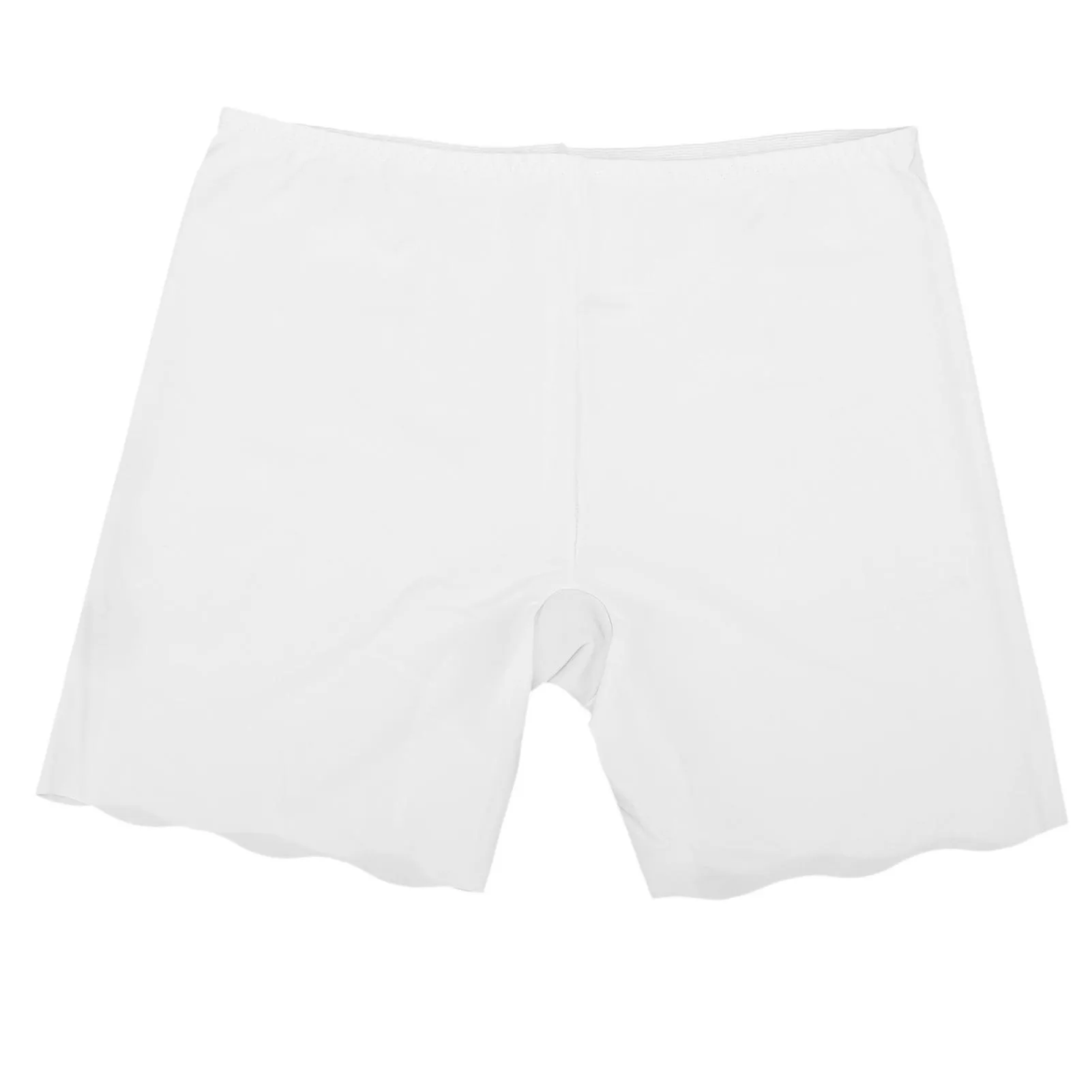Pantalones cortos de deslizamiento para mujeres elásticos ligeros anti rozaduras leggings para debajo del vestido