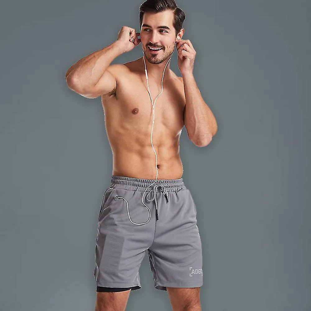 Pantalones cortos de entrenamiento para correr mujeres con forro 2 en 1 pantalones cortos deportivos atléticos con bolsillo con 