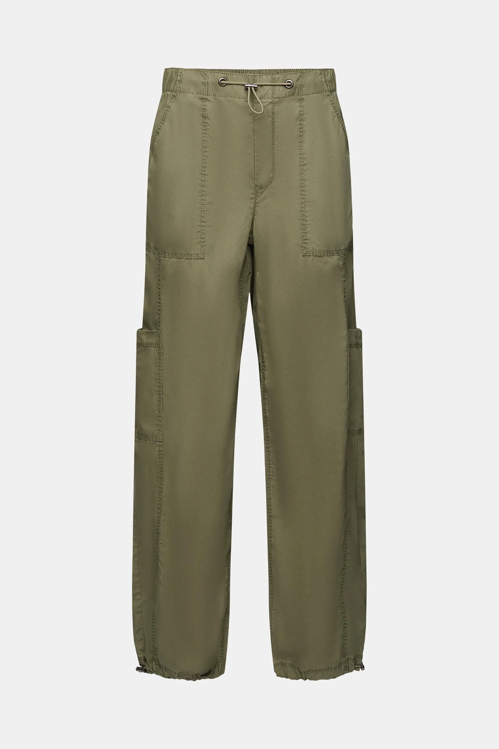 Pantalones estilo cargo, 100% algodón