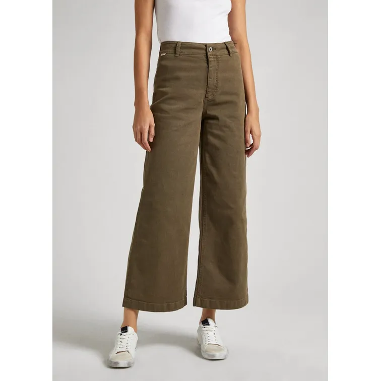 PANTALÓN CULOTTE EN ALGODÓN MUJER PEPE JEANS