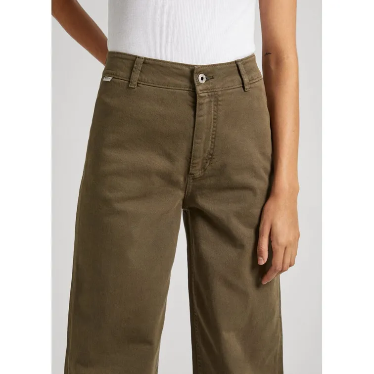 PANTALÓN CULOTTE EN ALGODÓN MUJER PEPE JEANS