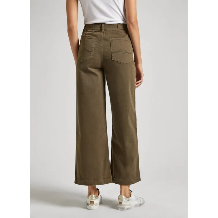PANTALÓN CULOTTE EN ALGODÓN MUJER PEPE JEANS