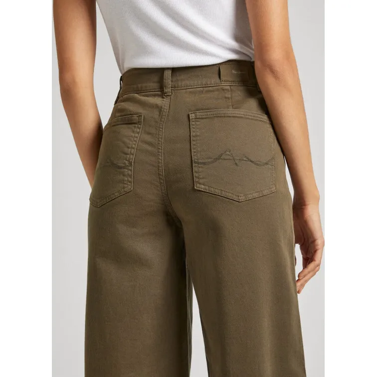 PANTALÓN CULOTTE EN ALGODÓN MUJER PEPE JEANS