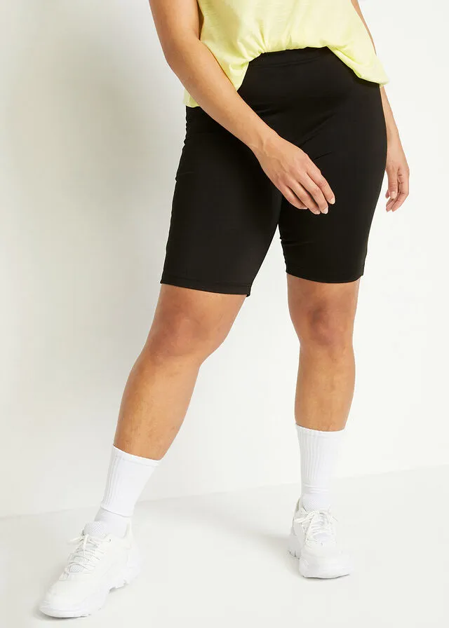 Pantalón de ciclista funcional de secado rápido Negro