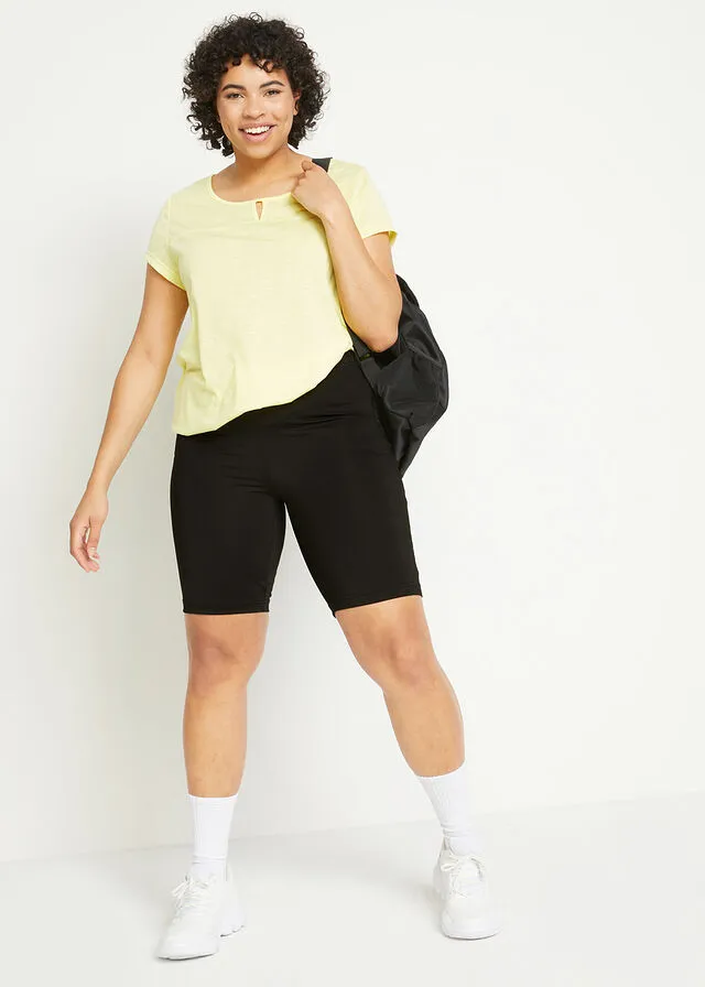 Pantalón de ciclista funcional de secado rápido Negro