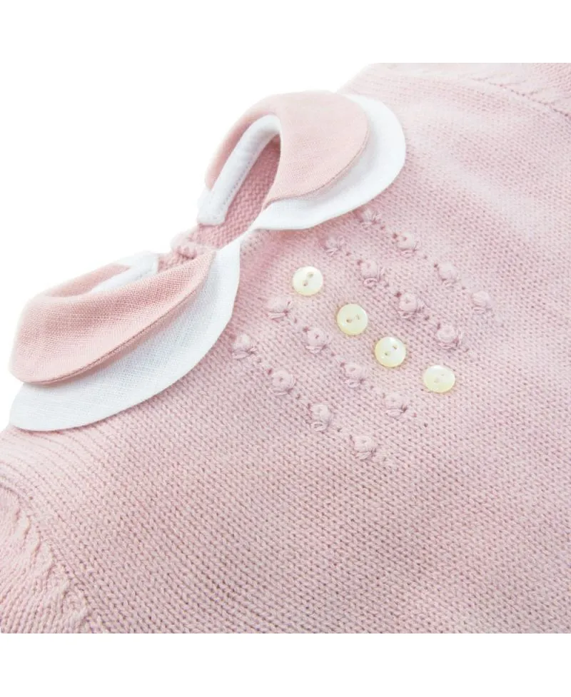 Pelele Ro Infantil Punto Doble Cuello