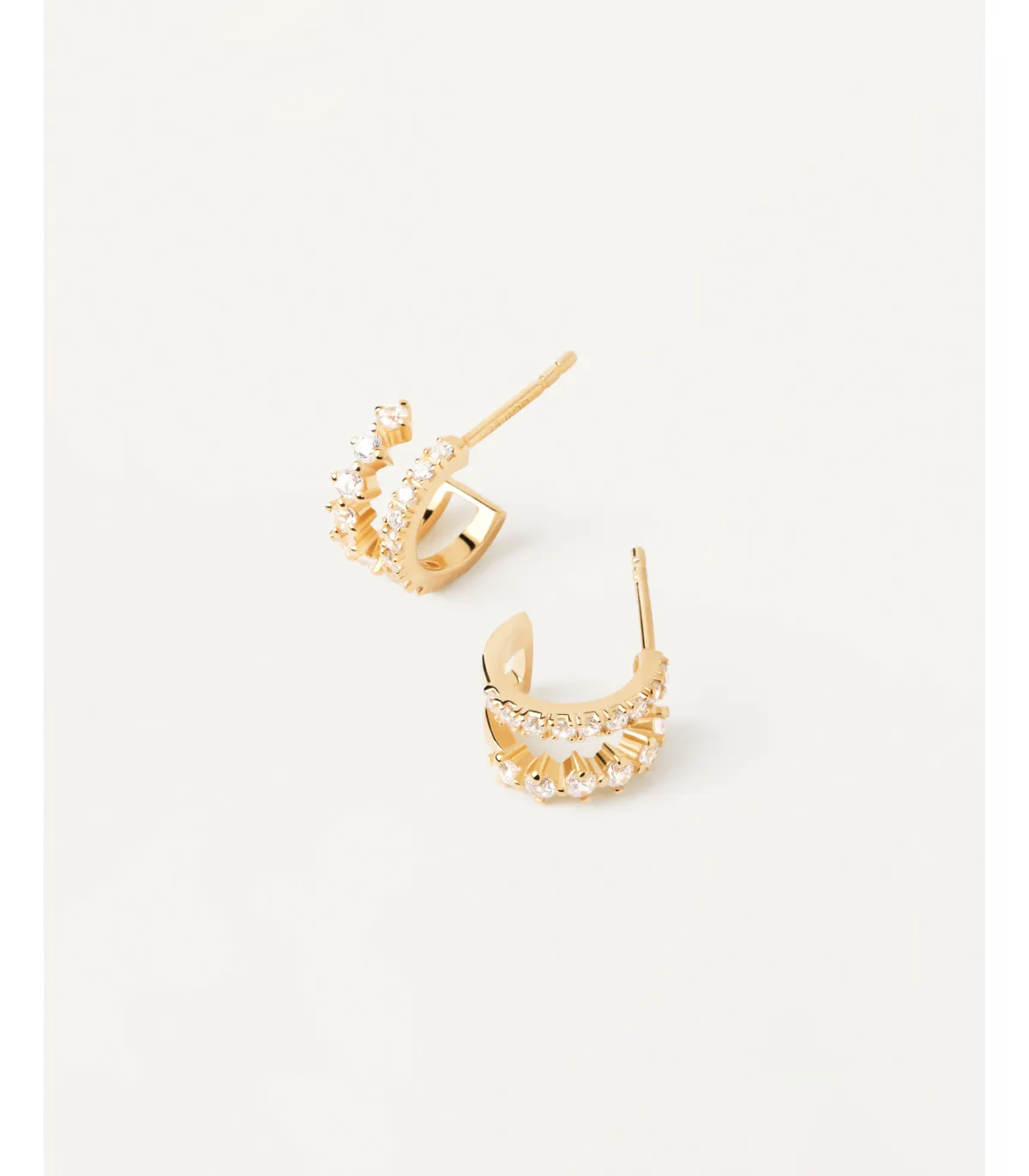 PENDIENTES PDPAOLA RUBI GOLD EARRINGS  AR01805U
