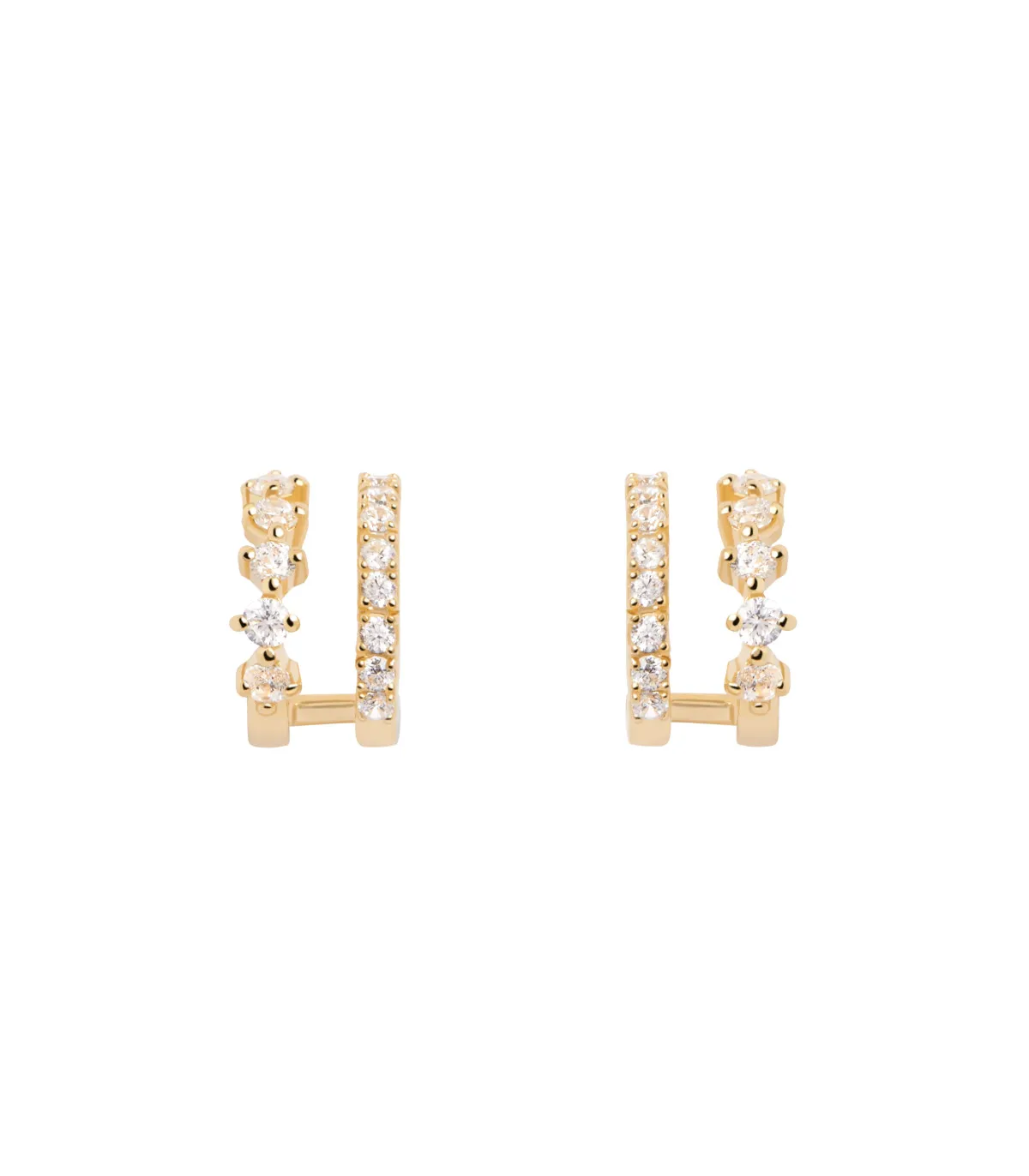PENDIENTES PDPAOLA RUBI GOLD EARRINGS  AR01805U