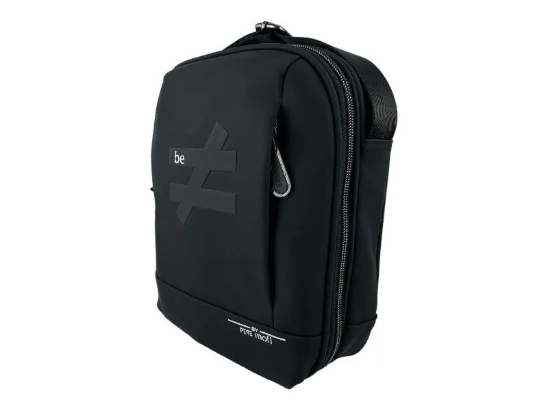 Pepe Moll | Bolso bandolera reciclado unisex  vegano Gum Negro