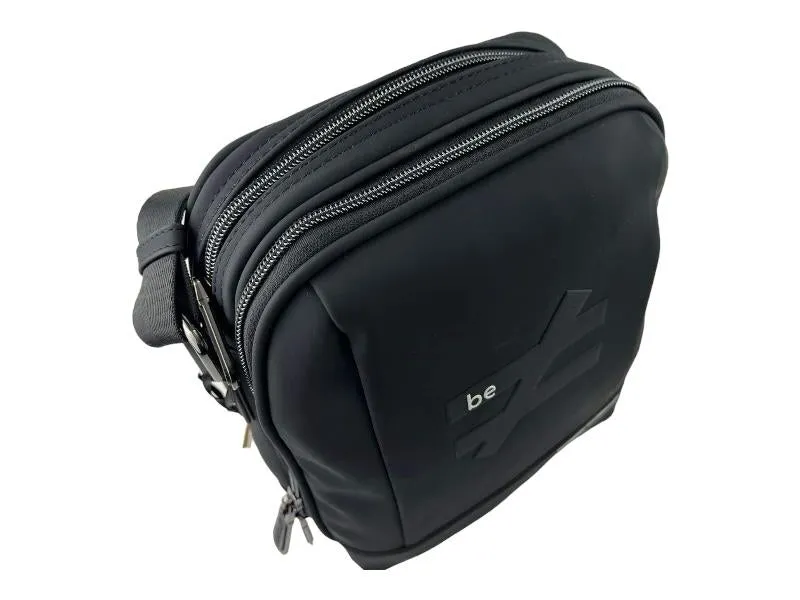 Pepe Moll | Bolso bandolera reciclado unisex  vegano Gum Negro