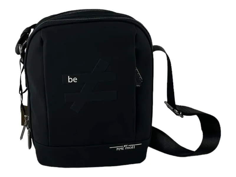 Pepe Moll | Bolso bandolera reciclado unisex  vegano Gum Negro