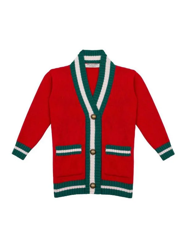 PHILOSOPHY DI LORENZO SERAFINI SUéTER CUELLO REDONDO  ROJO