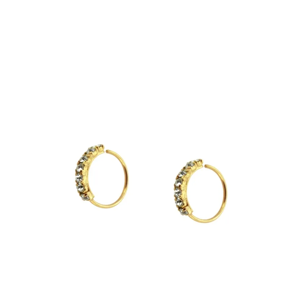 Piercing Petri Blanco Oro