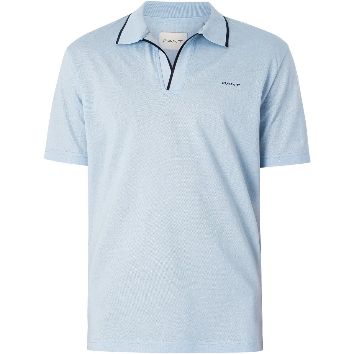 Polo Con Cuello Inclinado