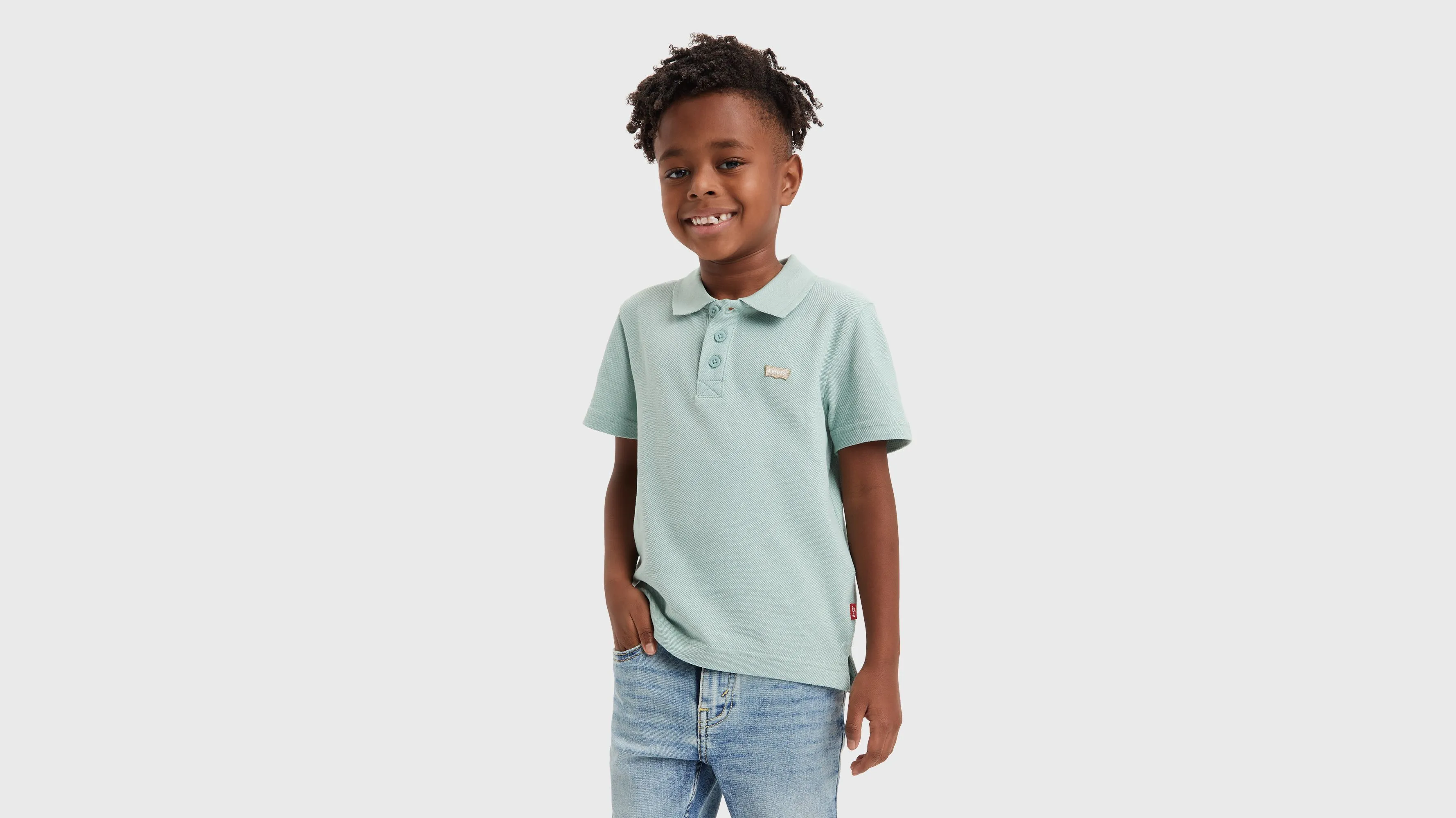 Polo Infantil Back Neck Tape
