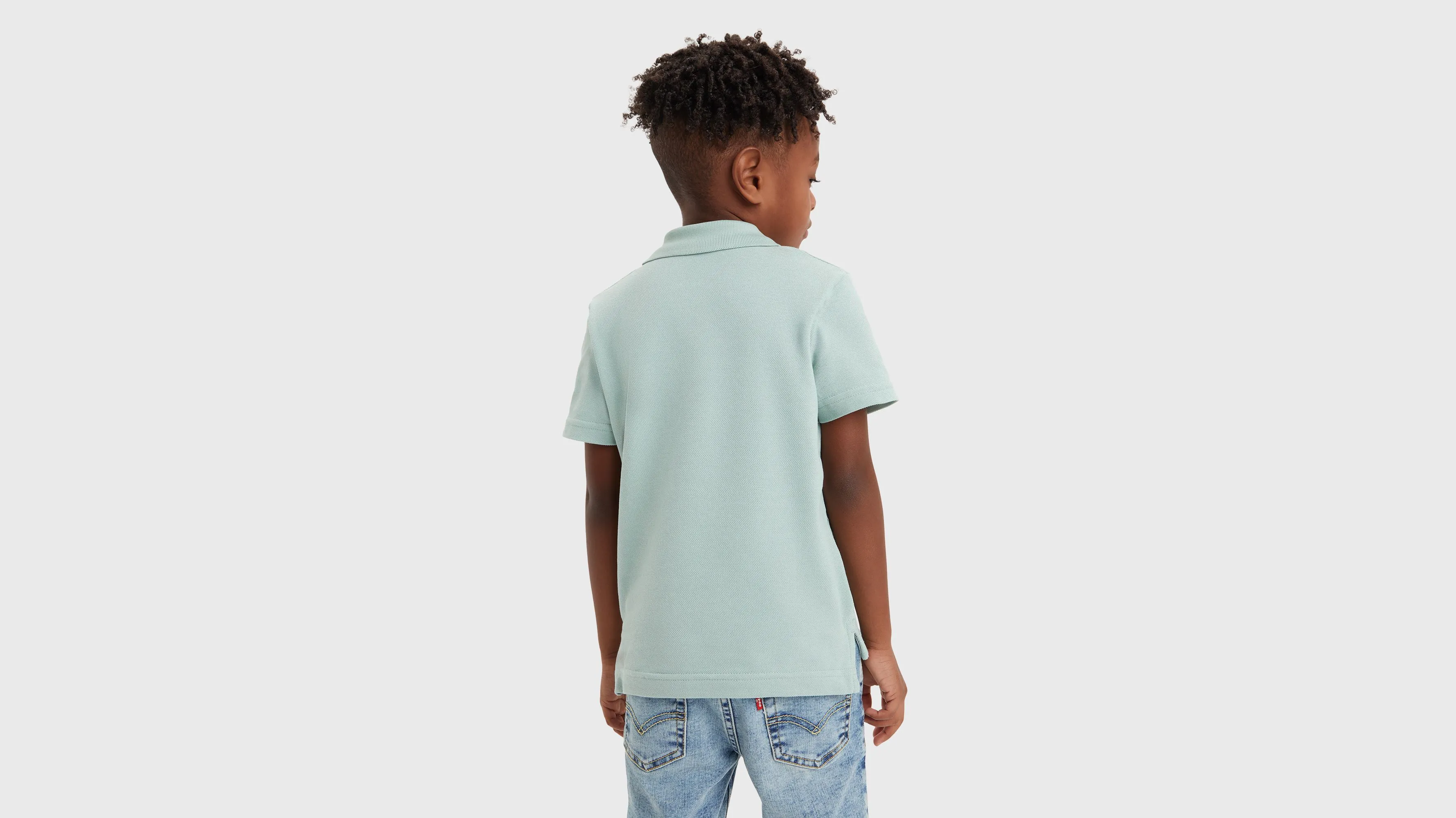 Polo Infantil Back Neck Tape