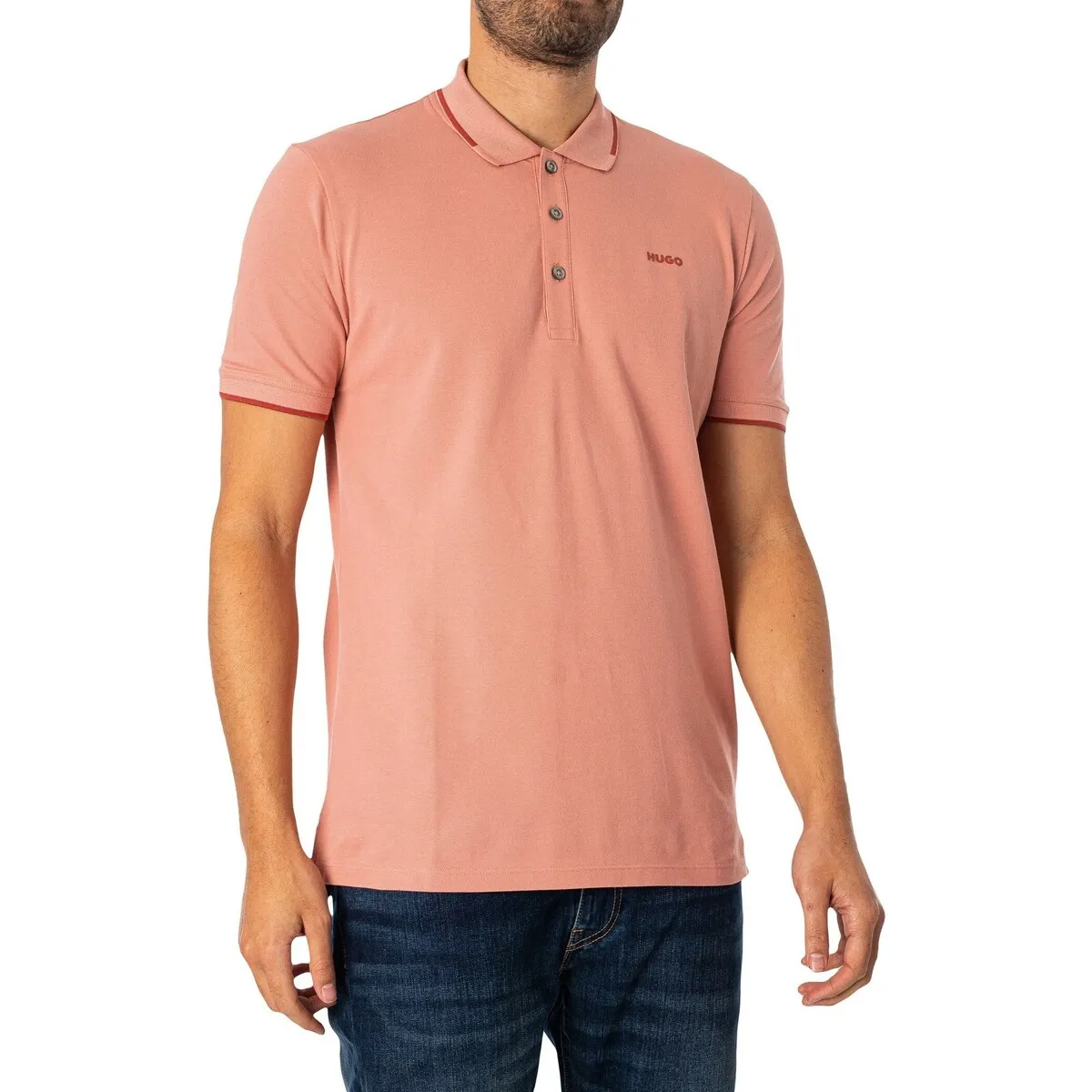 Polo Slim Con Logo De Dinoso222