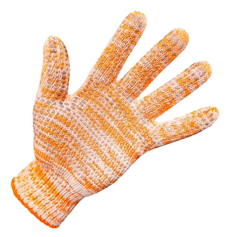 PROWORK GUANTES DE ALGODÓN MOTEADO JASPEADOS T10 (PW2001)