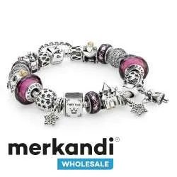 Pulsera Estilo pandora lote surtido Bisuteria Moda Grado A Nueva