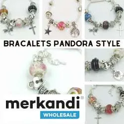 Pulsera Estilo pandora lote surtido Bisuteria Moda Grado A Nueva