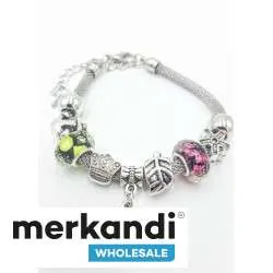 Pulsera Estilo pandora lote surtido Bisuteria Moda Grado A Nueva