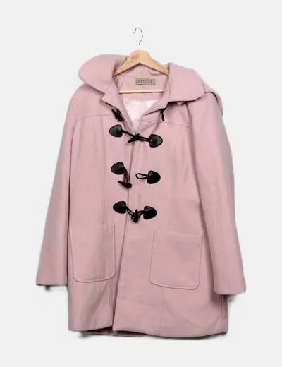 Reactivo moda Trenca rosa básica