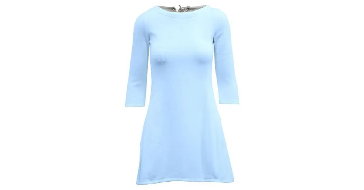 REFORMATION Minivestido blanco con lazo en la espalda Crudo 