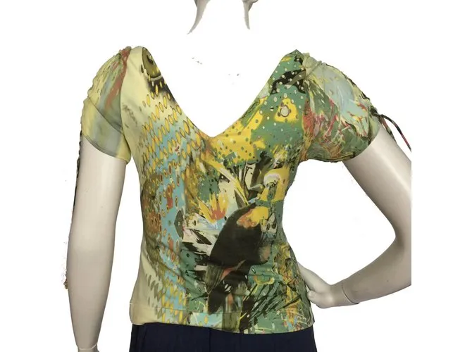 Roberto Cavalli Top estampado Multicolor 