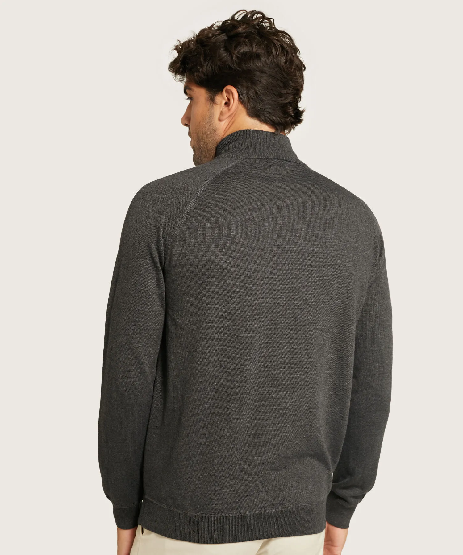 SACO CUELLO ALTO CON CREMALLERA