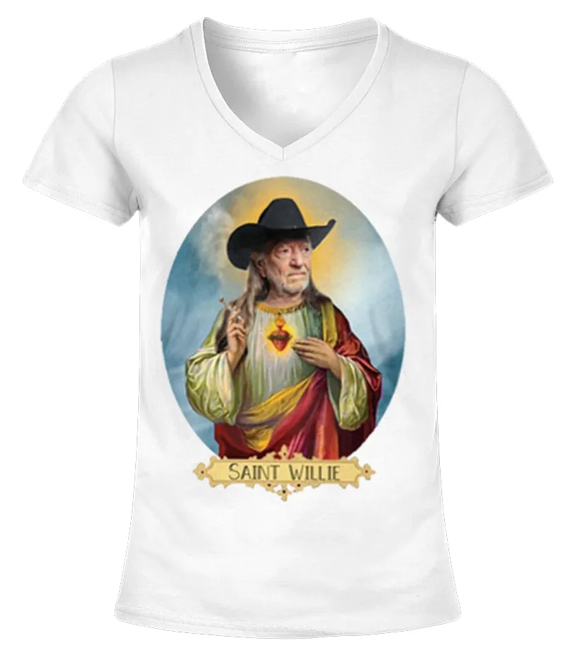 SAINT WILLIE TSHIRT Camiseta cuello pico Mujer
