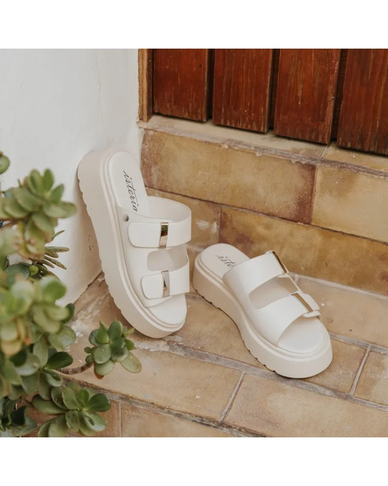 Sandalia HEBILLA BIO VEGANO 22020 ISTERIA negro