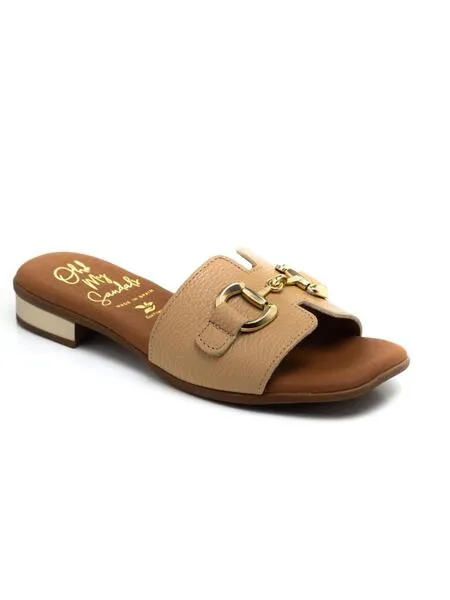 Sandalia Sandals Alexia Camel para Mujer