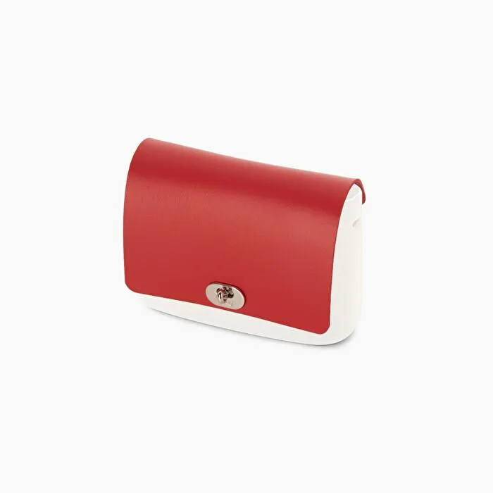 Solapa rojo escarlata O pocket