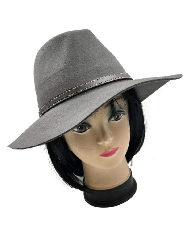 SOMBREROS MUJER GRISES ESTILO BOHEMIO MUY FAVORECEDOR