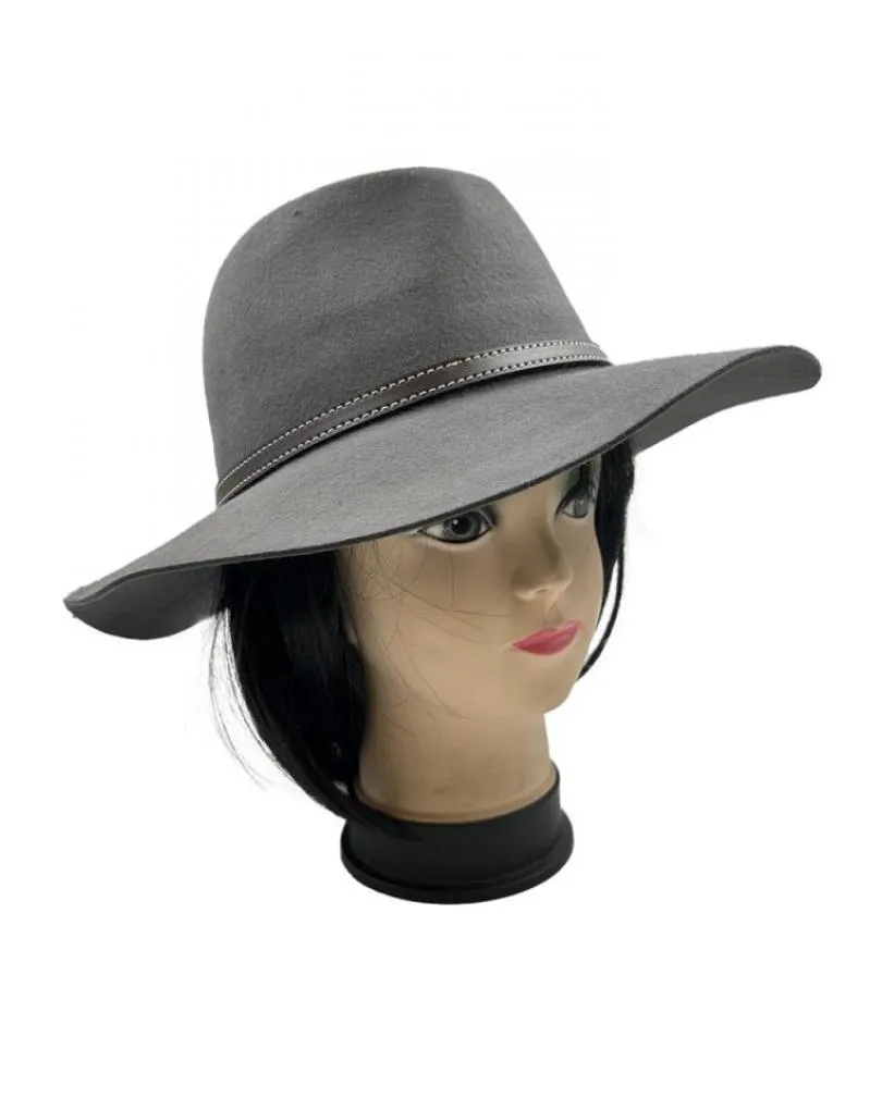 SOMBREROS MUJER GRISES ESTILO BOHEMIO MUY FAVORECEDOR