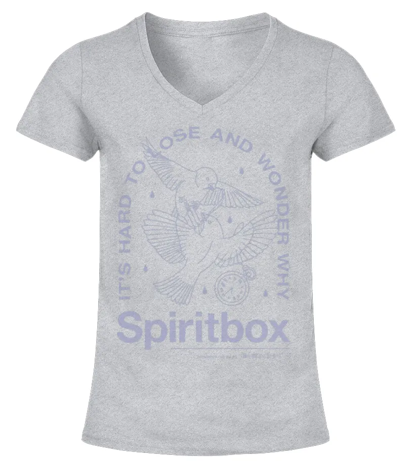 Spiritbox Merch Camiseta cuello pico Mujer