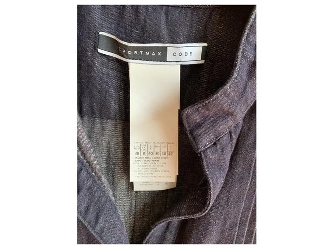 Sportmax Vestidos Azul marino 