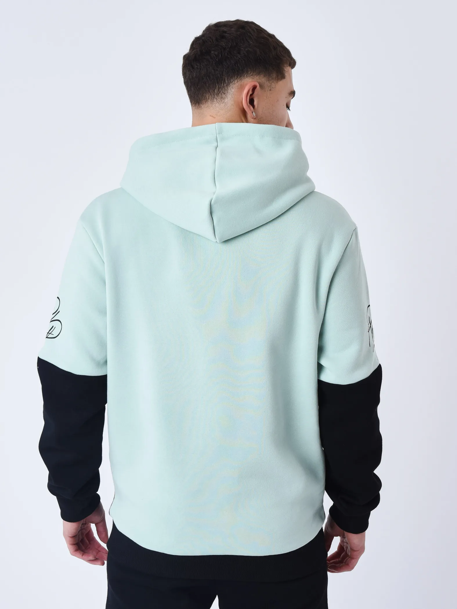 Sudadera con capucha Colourblock