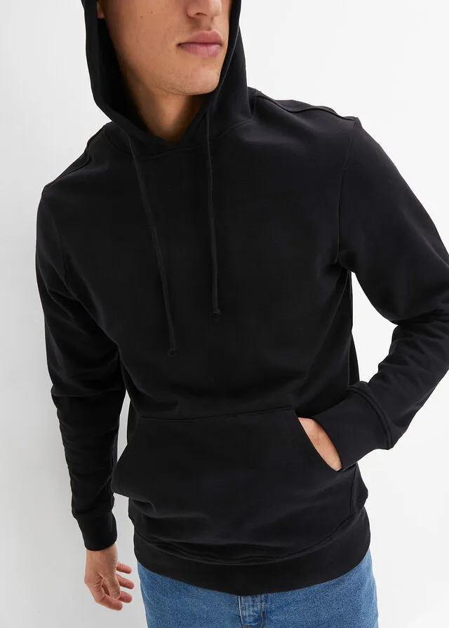 Sudadera con capucha Negro